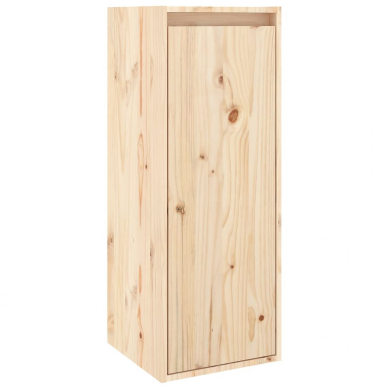 Szafki pod TV, 4 szt., lite drewno sosnowe