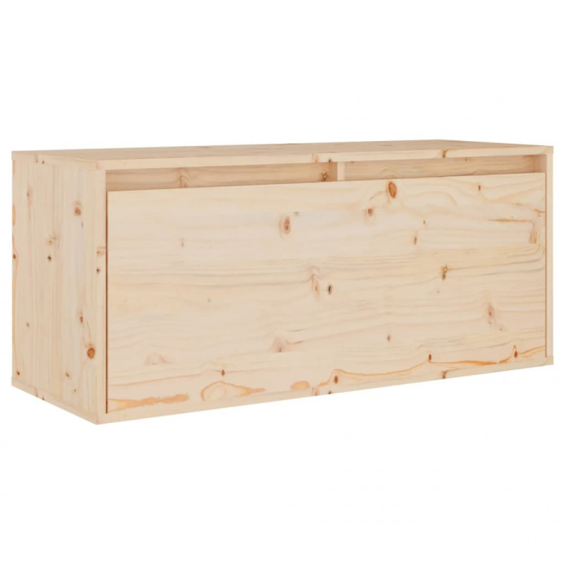 Szafki pod TV, 5 szt., lite drewno sosnowe
