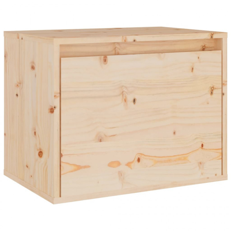 Szafki pod TV, 6 szt., lite drewno sosnowe