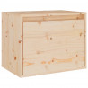 Szafki pod TV, 6 szt., lite drewno sosnowe