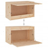 Szafki pod TV, 5 szt., lite drewno sosnowe