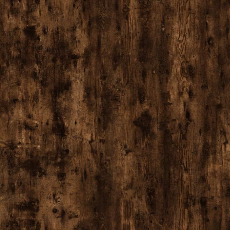 Regał na książki z 3 półkami, przydymiony dąb, 40x24x109 cm