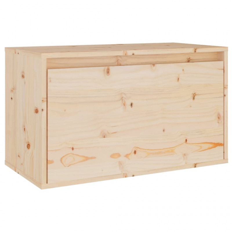 Szafki pod TV, 3 szt., lite drewno sosnowe