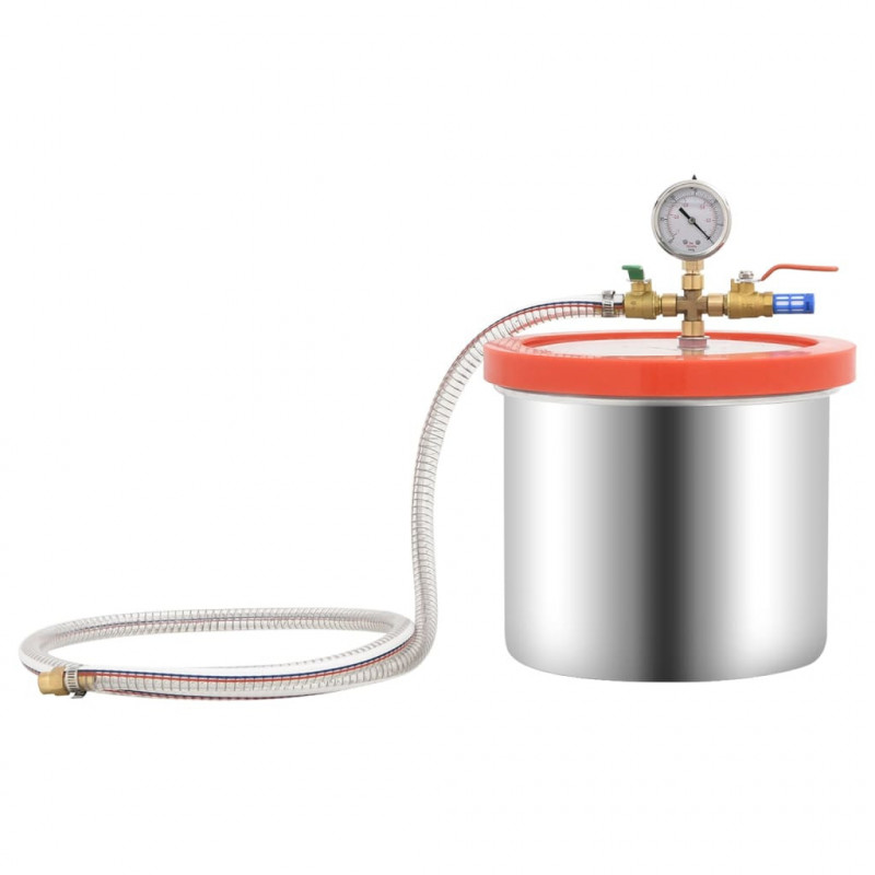 Komora próżniowa z pompą dwustopniową, 7,4 L