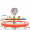 Komora próżniowa z pompą jednostopniową, 3,7 L