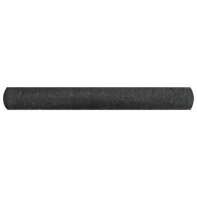 Siatka cieniująca, czarna, 2x10 m, HDPE, 150 g/m²