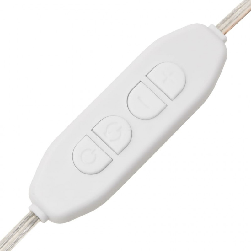 Toaletka z LED, lite drewno sosnowe