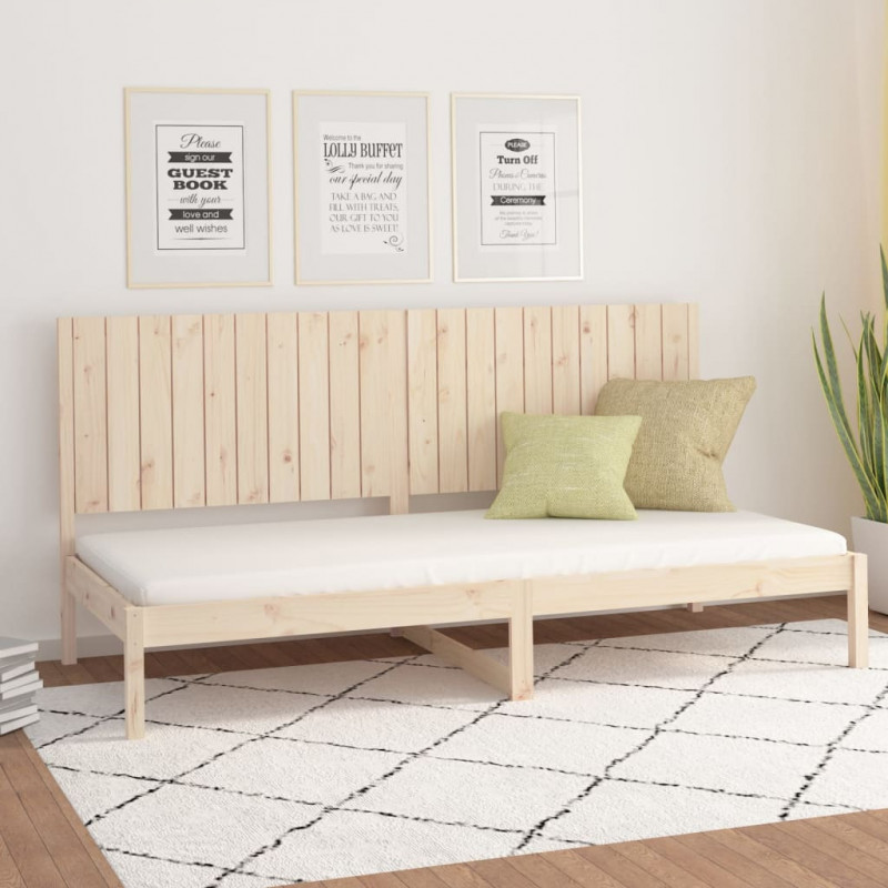 Łóżko dzienne bez materaca, 90x200 cm, lite drewno sosnowe