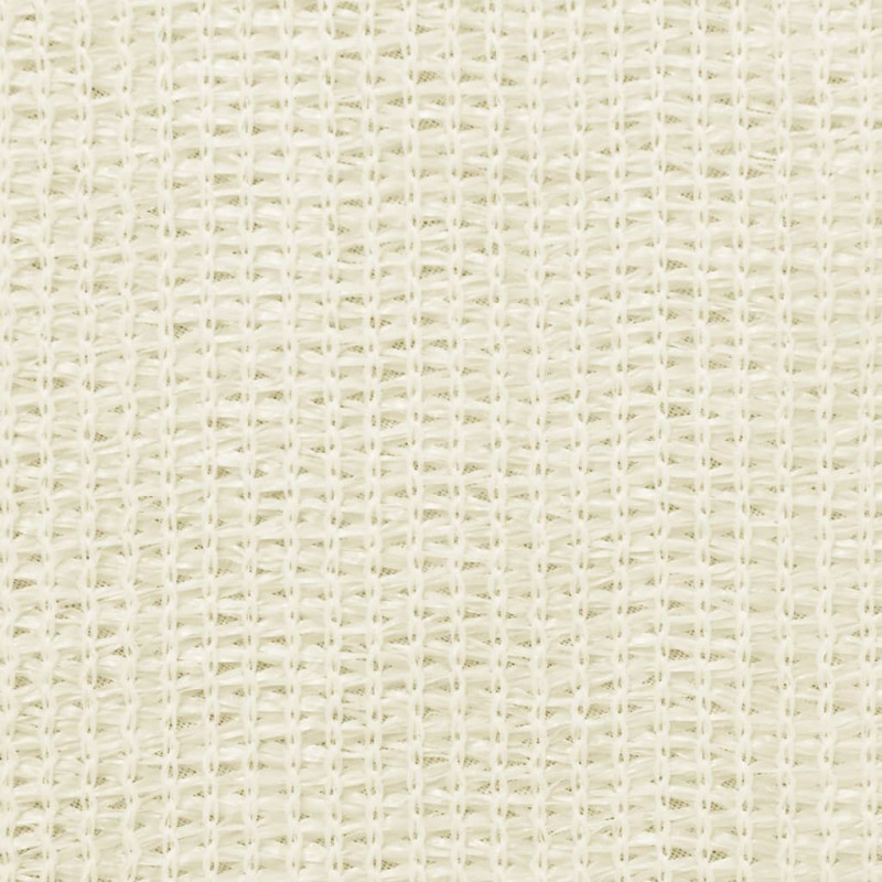 Parawan balkonowy, kremowy, 90x600 cm, HDPE