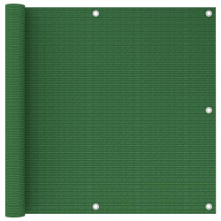 Parawan balkonowy, jasnozielony, 90x300 cm, HDPE