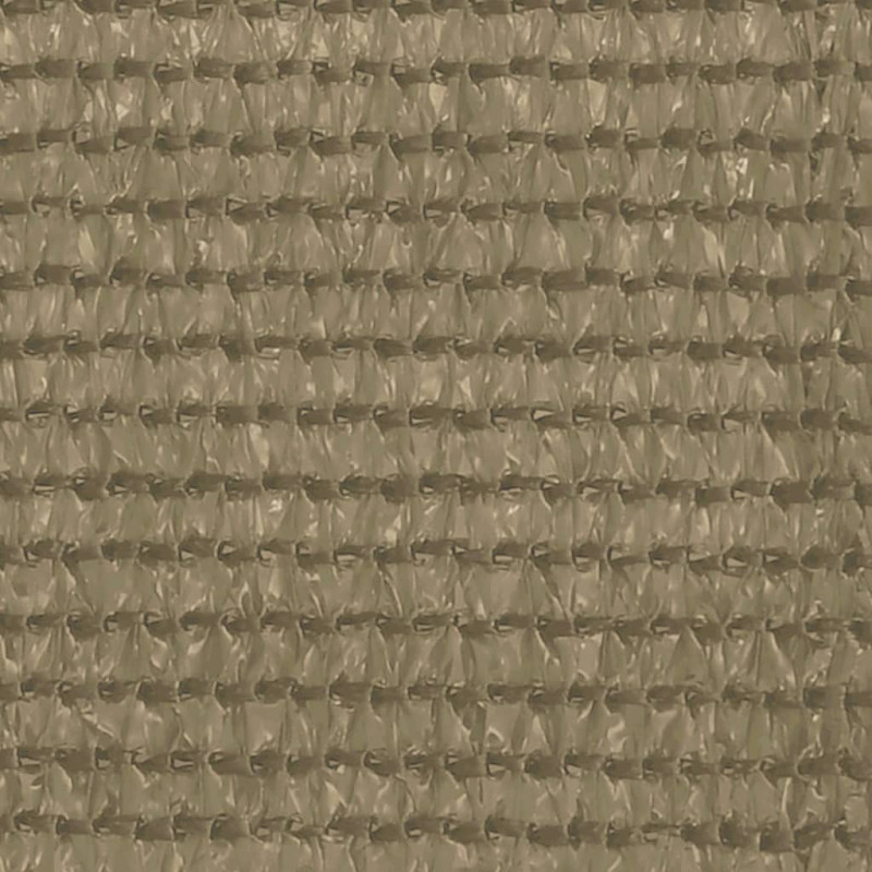 Parawan balkonowy, kolor taupe, 120x500 cm, HDPE