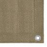 Parawan balkonowy, kolor taupe, 120x500 cm, HDPE