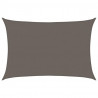Żagiel przeciwsłoneczny, 160 g/m², antracytowy, 5x6 m, HDPE