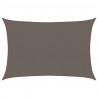 Żagiel przeciwsłoneczny, 160 g/m², antracytowy, 5x7 m, HDPE
