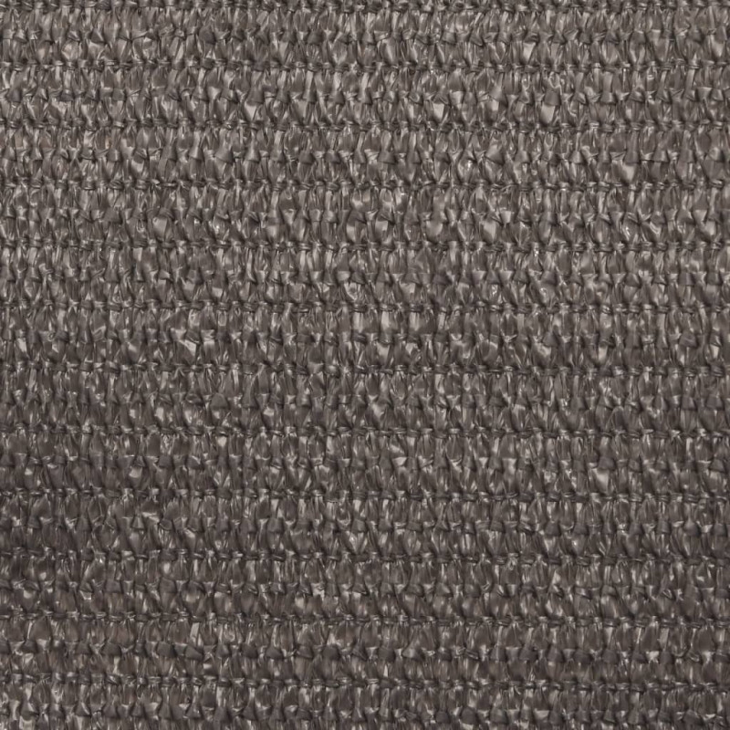 Żagiel przeciwsłoneczny, 160 g/m², antracytowy, 5x7 m, HDPE