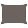 Żagiel przeciwsłoneczny, 160 g/m², antracytowy, 6x8 m, HDPE