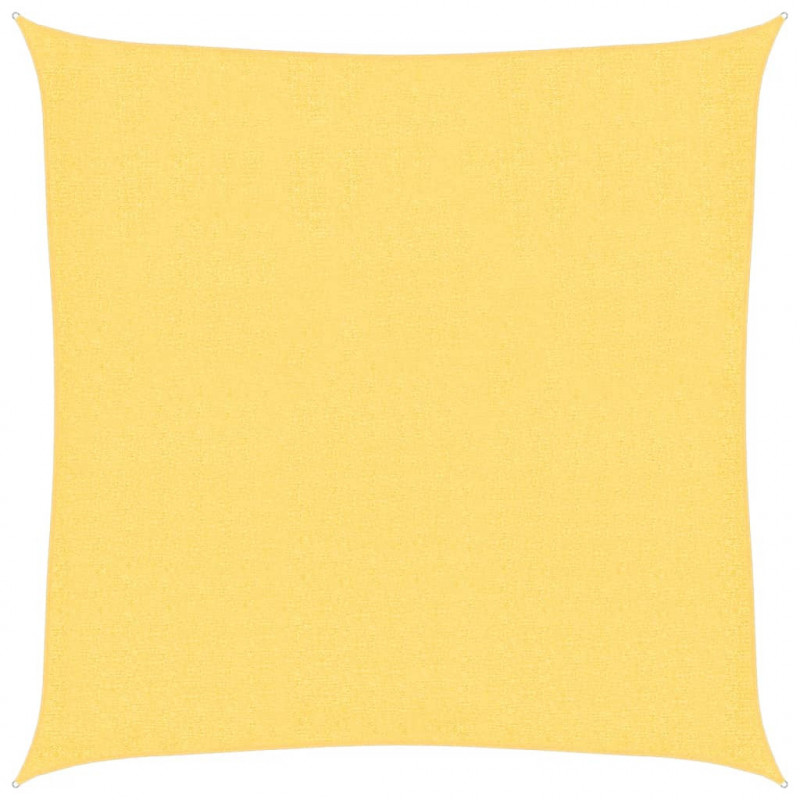Żagiel przeciwsłoneczny, 160 g/m², beżowy, 3x3 m, HDPE
