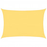 Żagiel przeciwsłoneczny, 160 g/m², beżowy, 3,5x4,5 m, HDPE