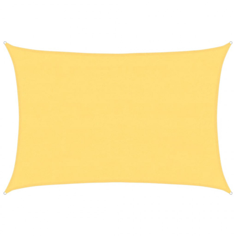 Żagiel przeciwsłoneczny, 160 g/m², beżowy, 4x5 m, HDPE