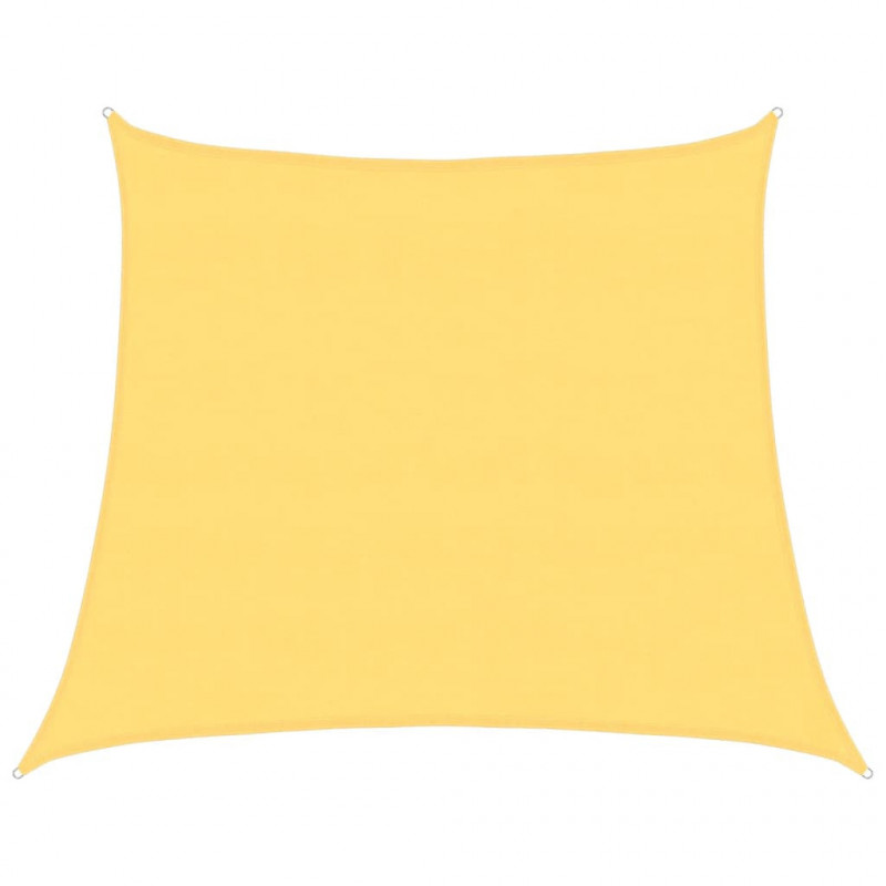 Żagiel przeciwsłoneczny, 160 g/m², beżowy, 4/5x4 m, HDPE