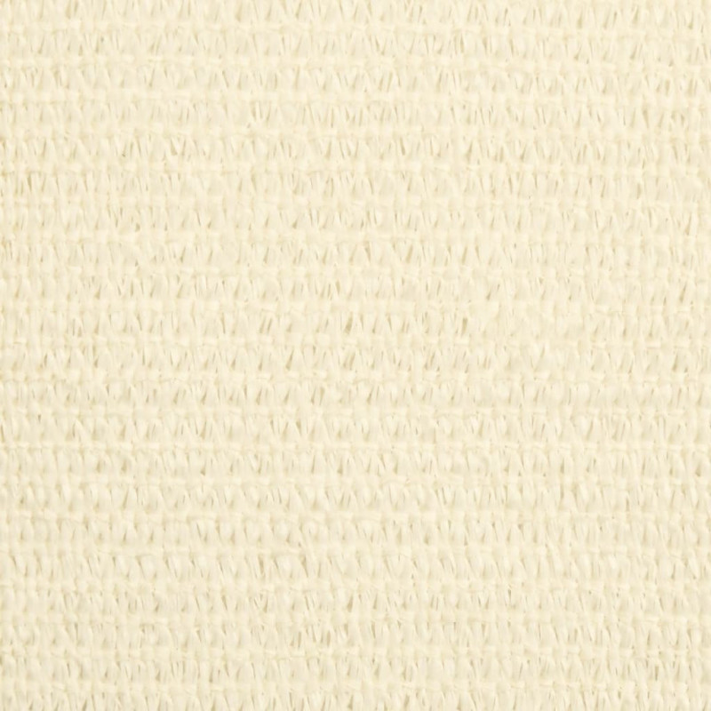 Żagiel przeciwsłoneczny, 160 g/m², kremowy, 2,5x2,5 m, HDPE