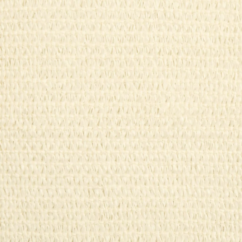 Żagiel przeciwsłoneczny, 160 g/m², kremowy, 5x7 m, HDPE
