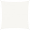 Żagiel przeciwsłoneczny, 160 g/m², biały, 5x5 m, HDPE