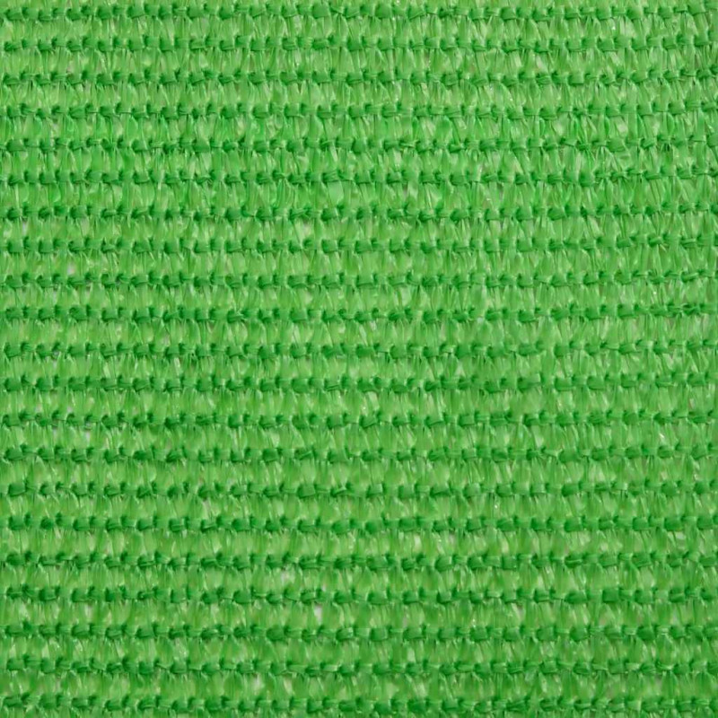Żagiel przeciwsłoneczny, 160g/m², jasnozielony, 2,5x2,5m, HDPE
