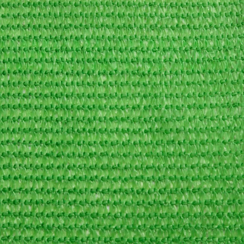 Żagiel przeciwsłoneczny, 160 g/m², jasnozielony, 2,5x4 m, HDPE