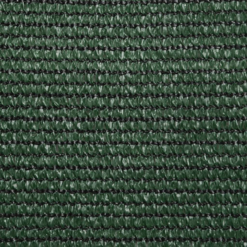 Żagiel przeciwsłoneczny, 160 g/m², ciemnozielony, 3x3 m, HDPE