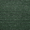 Żagiel przeciwsłoneczny, 160 g/m², ciemnozielony, 3x3 m, HDPE