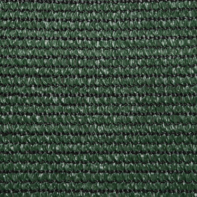 Żagiel przeciwsłoneczny, 160 g/m², ciemnozielony, 3x3x3 m, HDPE