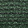Żagiel przeciwsłoneczny, 160 g/m², ciemnozielony, 5x7x7 m, HDPE