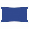 Żagiel przeciwsłoneczny, 160 g/m², niebieski, 5x8 m, HDPE