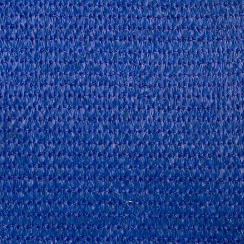 Żagiel przeciwsłoneczny, 160 g/m², niebieski, 4x5x6,8 m, HDPE