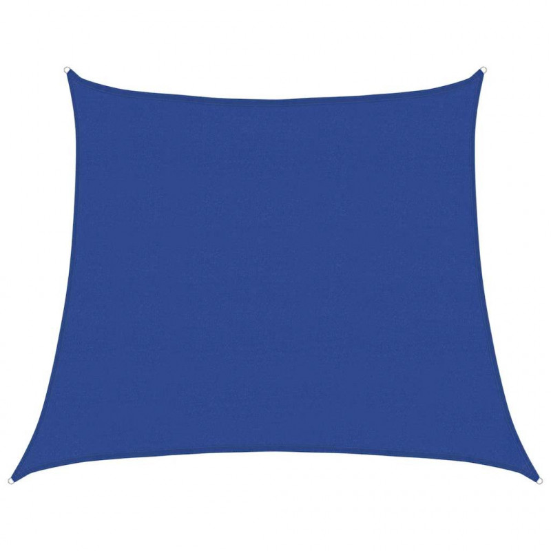 Żagiel przeciwsłoneczny, 160 g/m², niebieski, 4/5x4 m HDPE