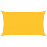 Żagiel przeciwsłoneczny, 160 g/m², żółty, 5x8 m, HDPE