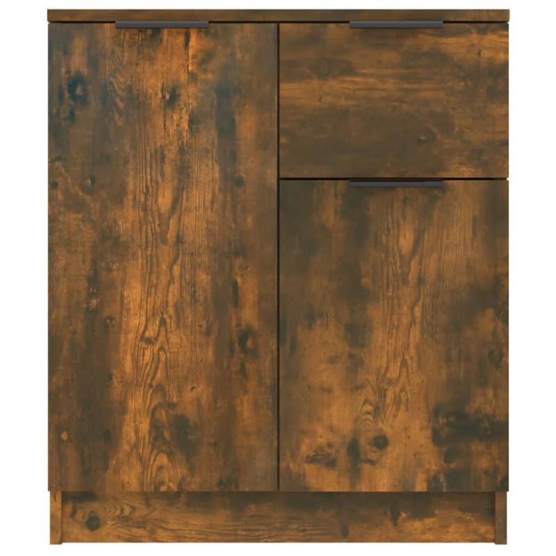 Szafki, 2 szt., przydymiony dąb, 60x30x70 cm