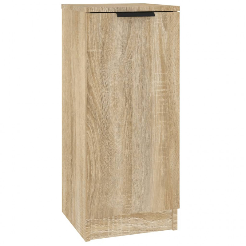 Szafki, 3 szt., dąb sonoma, materiał drewnopochodny