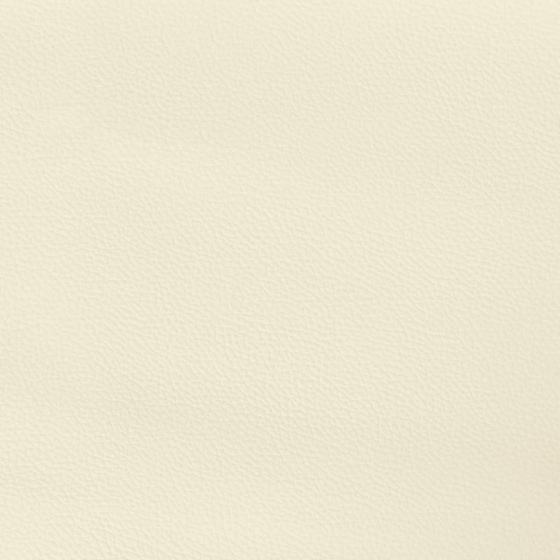 Zagłówek kremowy 160x5x118/128 cm skóra ekologiczna