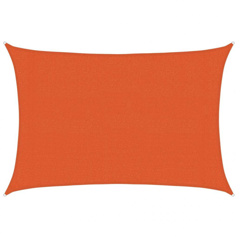 Żagiel przeciwsłoneczny, 160 g/m², prostokątny, 3x4,5 m, HDPE
