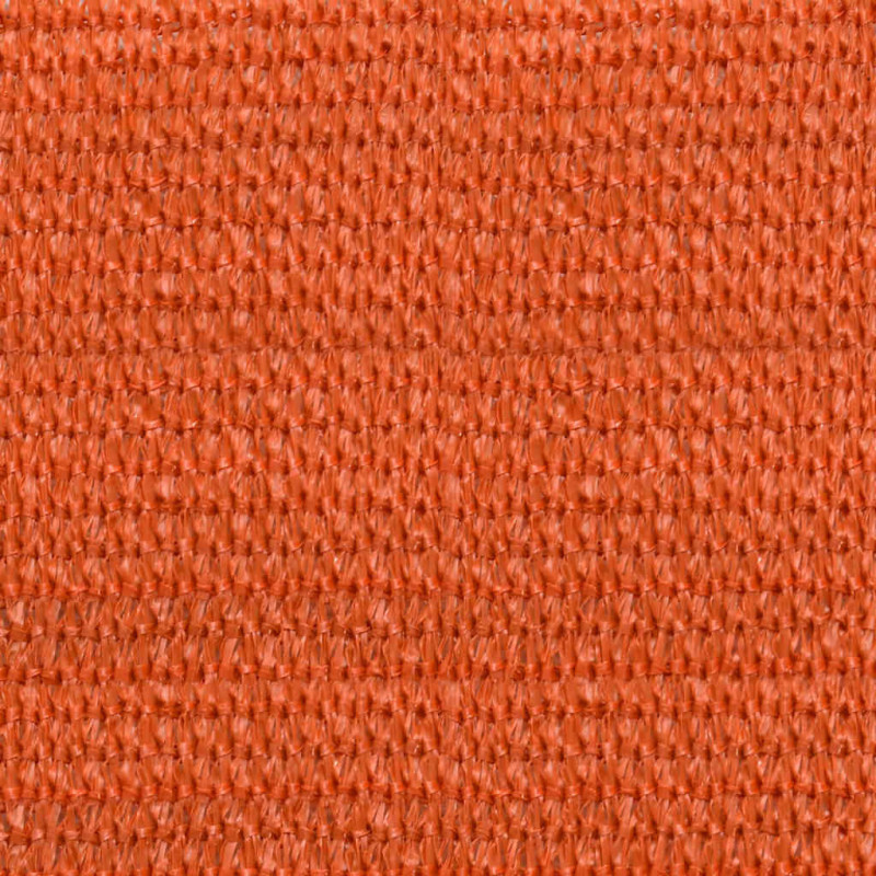 Żagiel przeciwsłoneczny, 160 g/m², pomarańczowy, 4x6 m, HDPE