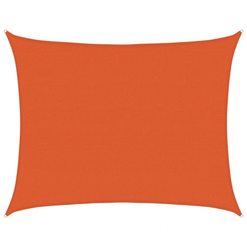 Żagiel przeciwsłoneczny, 160 g/m², prostokątny, 6x7 m, HDPE