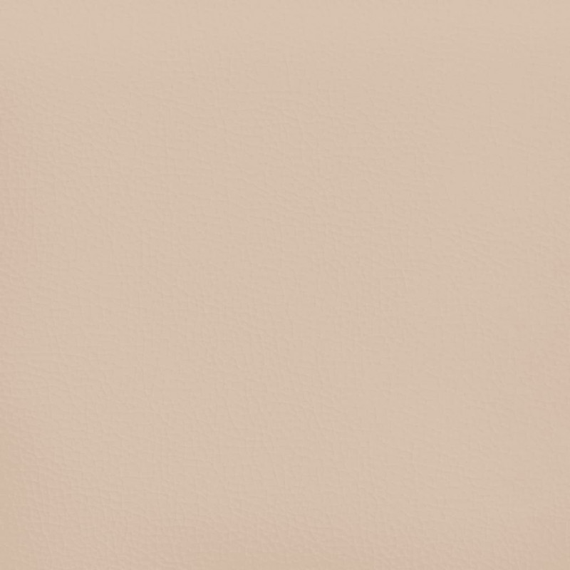 Zagłówek uszak, cappuccino, 83x23x78/88 cm, sztuczna skóra