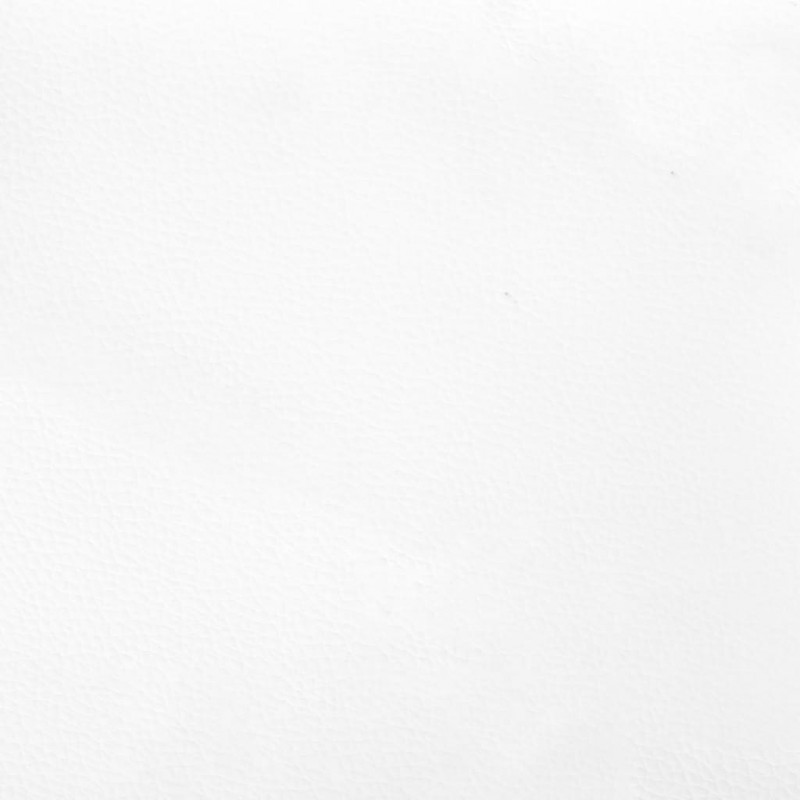 Zagłówek uszak, biały, 93x23x78/88 cm, sztuczna skóra