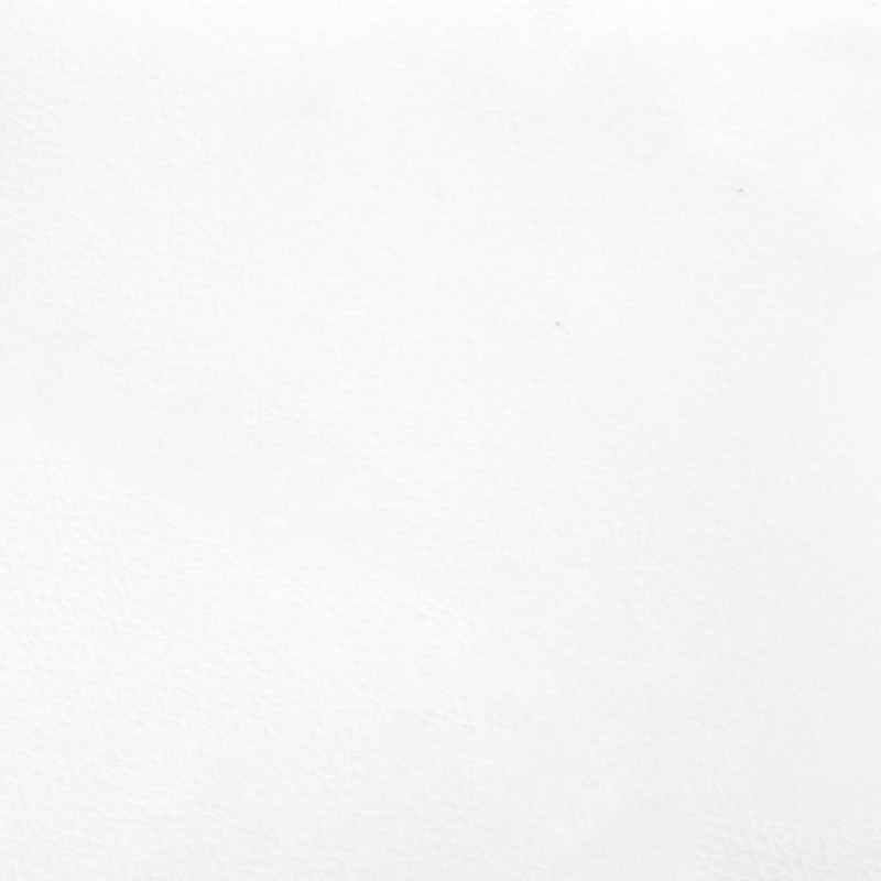 Zagłówek uszak, biały, 103x23x78/88 cm, sztuczna skóra