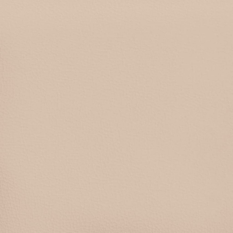 Zagłówek uszak, cappuccino, 83x23x78/88 cm, sztuczna skóra