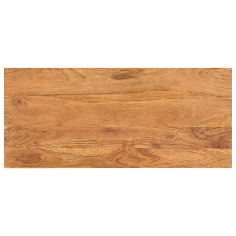 Stolik kawowy, 100 x 45 x 33 cm, lite drewno akacjowe