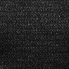 Żagiel przeciwsłoneczny, 160 g/m², czarny, 3x3x3 m, HDPE