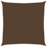 Żagiel przeciwsłoneczny, 160 g/m², brązowy, 7x7 m, HDPE